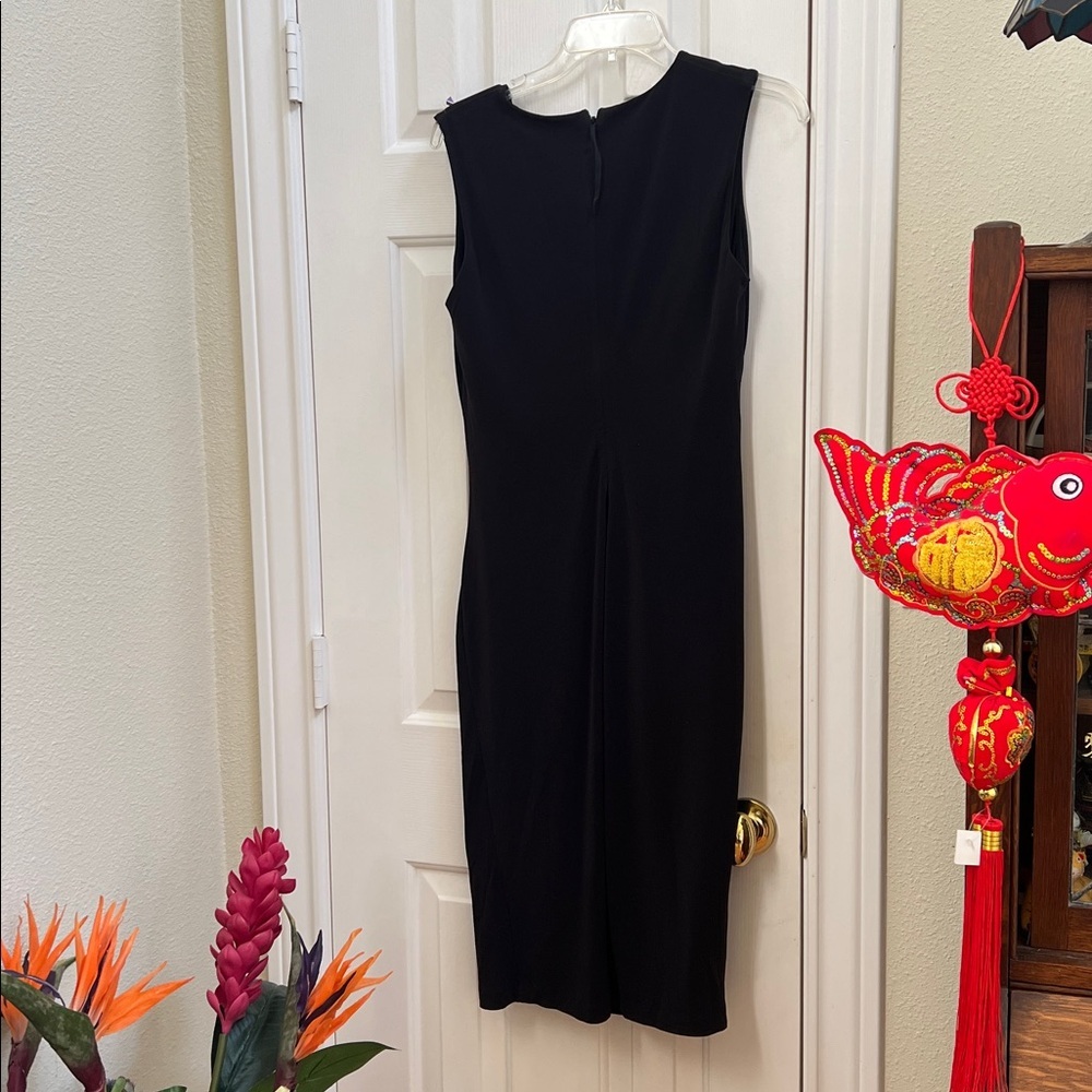 NEW Honeylove InnerPower Sleeveless Midi Dress Black Shaping Size Large NWT - Picture 7 of 9